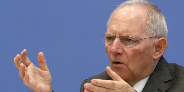 German Finance Minister Wolfgang Schaeuble presents the budget plan 2017 in Berlin, Germany, March 23, 2016. REUTERS/Fabrizio Bensch