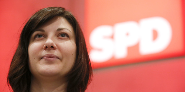 Johanna Uekermann, Juso-Chefin, setzt Sigmar Gabriel wegen schlechter Umfragewerte unter Druck