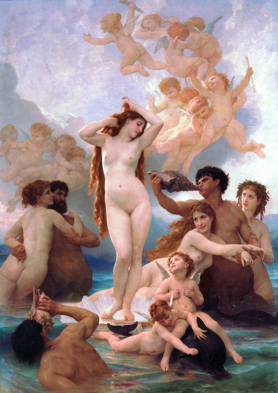 nacimiento venus bouguereau