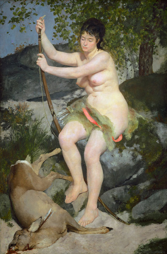 diana cazadora renoir