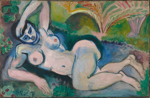 matisse desnudo azul