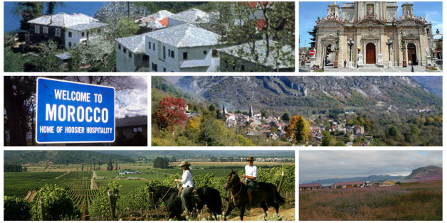 Ces villes du monde qui partagent le nom de villes et de régions marocaines