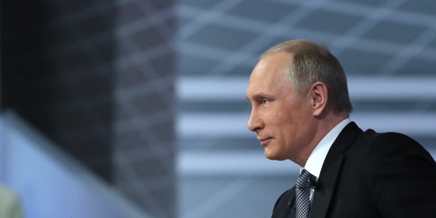 Der russische Präsident Wladimir Putin stellt sich im Staatsfernsehen den Fragen seiner Bürger
