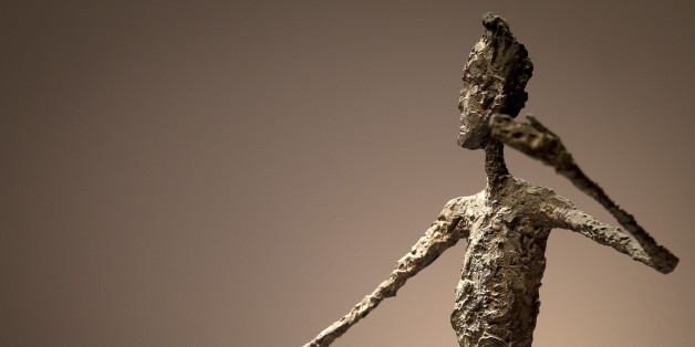 "L'homme au doigt", d'Alberto Giacometti