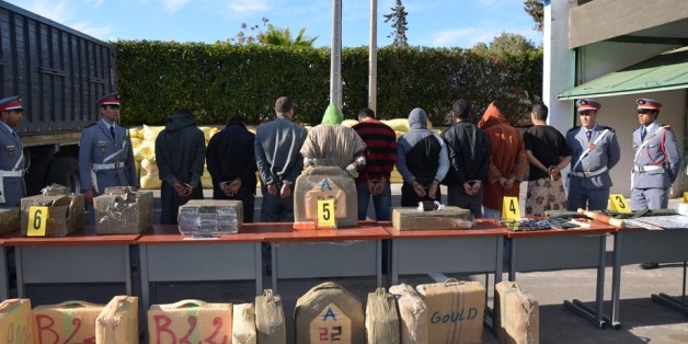 Neuf personnes ont été interpelées, et une somme d'un million de dirhams a été saisie.