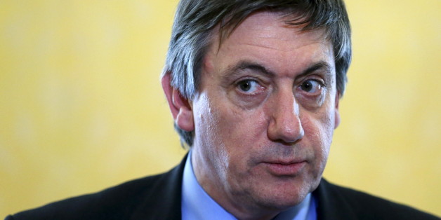 Belgium's Interior Minister Jan Jambon addresses a news conference in Brussels, February 23, 2016. REUTERS/Francois Lenoir