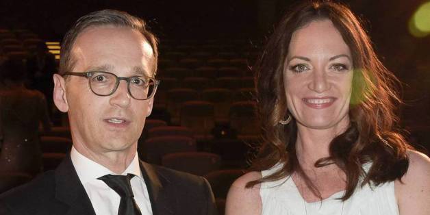 Heiko Maas und Natalia Wörner bei der Verleihung des Deutschen Schauspielerpreises 2015 in Berlin