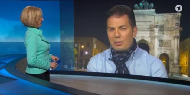 Hamed Abdel-Samad im ARD-"Nachtmagazin"