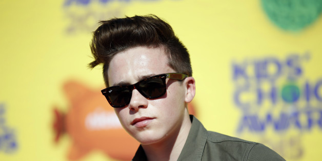 Brooklyn Beckham, der Sohn von David und Victoria Beckham, hat eine neue Frisur