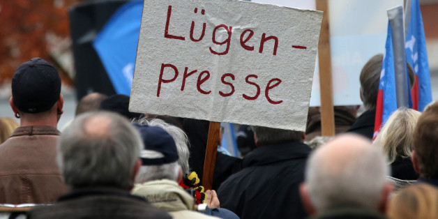 Pegida-Demo.