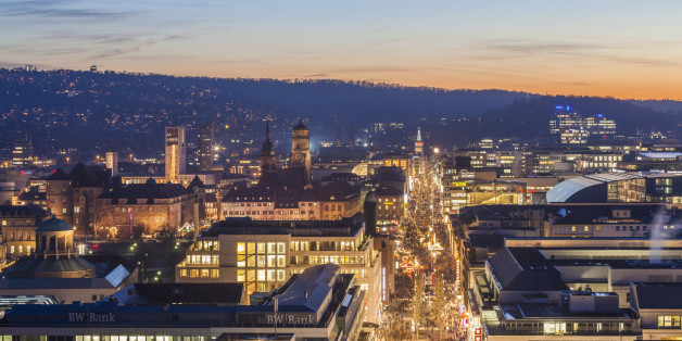 Konigstrasse shopping street in Stuttgart