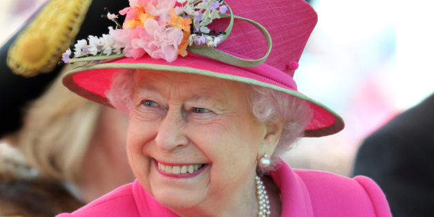 WINDSOR, UNITED KINGDOM - APRIL 20: (EMBARGOED FOR PUBLICATION IN UK NEWSPAPERS UNTIL 48 HOURS AFTER CREATE DATE AND TIME) Queen Elizabeth II attends the opening of the Alexandra Gardens Bandstand on April 20, 2016 in Windsor, England. The Queen and Duke of Edinburgh are carrying out engagements in Windsor ahead of the Queen's 90th Birthday tomorrow. (Photo by Max Mumby/Indigo/Getty Images)