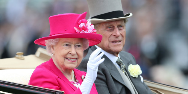 Die Queen Elizabeth II. mit ihrem Mann Prinz Philip