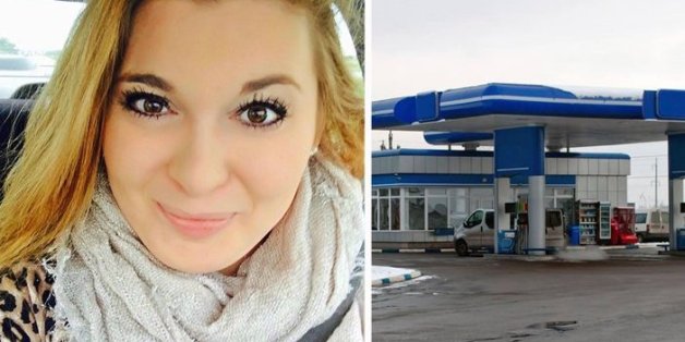 Sie sah einen weinenden Mann an der Tankstelle - auf dem Rücksitz seines Autos entdeckte sie den Grund