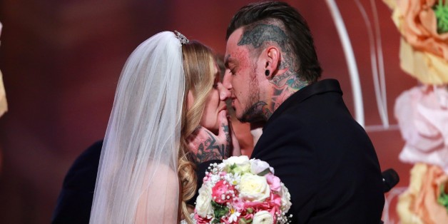 DSDS-Kandidatin Sandra Berger heiratet in der Event-Show