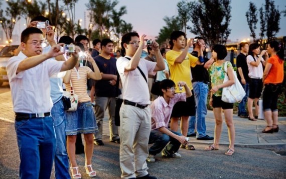 touristes photos
