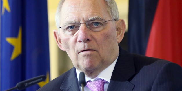 German Finance Minister Wolfgang Schaeuble takes part in a press conference about the customs audit in Berlin, Germany, Friday, March 22, 2013. Schaeuble said âit is not so surprising that Russia was not able to fulfill some hopes that they perhaps had in Cyprus.â (AP Photo/dpa, Stephanie Pilick)