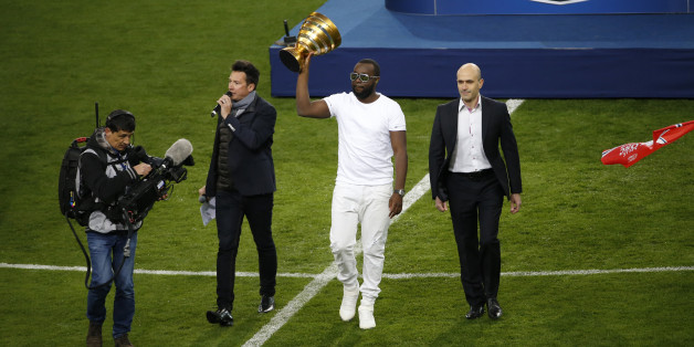 Maître Gims au Stade de France le 23 avril 2016
