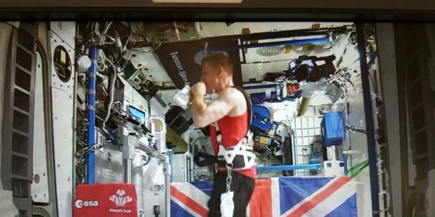 Tim Peake, l'astronaute anglais qui court le marathon de Londres depuis l'espace