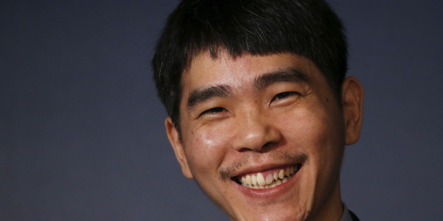 South Koreaâs Lee Sedol, the worldâs top Go player, reacts during a news conference ahead of matches against Googleâs artificial intelligence program AlphaGo, in Seoul, South Korea, March 8, 2016. REUTERS/Kim Hong-Ji