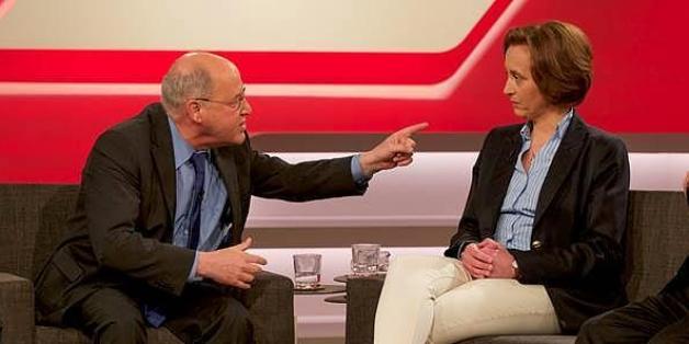 Gregor Gysi und Beatrix von Storch bei "Maischberger"