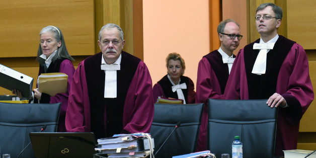 Die Richter des Bundesverwaltungsgerichts unter Vorsitz von Uwe-Dietmar Berlit (2.v.l.)