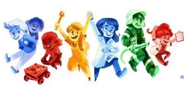 Google begeht den "Girls' Day" und "Boy's Day" mit einem Doodle