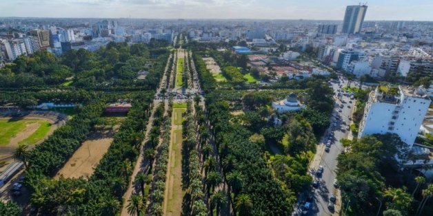 Le Parc de la Ligue arabe à Casablanca