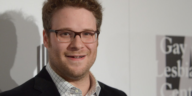Seth Rogan arrives at the L.A. Gay and Lesbian Center's "An Evening" at the Beverly Wilshire on Thursday, March 21, 2013 in Los Angeles. (Richard Shotwell/Invisio/AP)