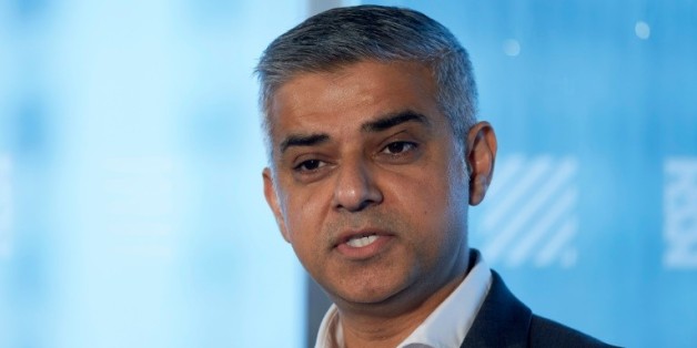 Le candidat travailliste à la mairie de Londres, Sadiq Khan, lors d'une rencontre avec ses soutiens à Londres, le 3 mai 2016