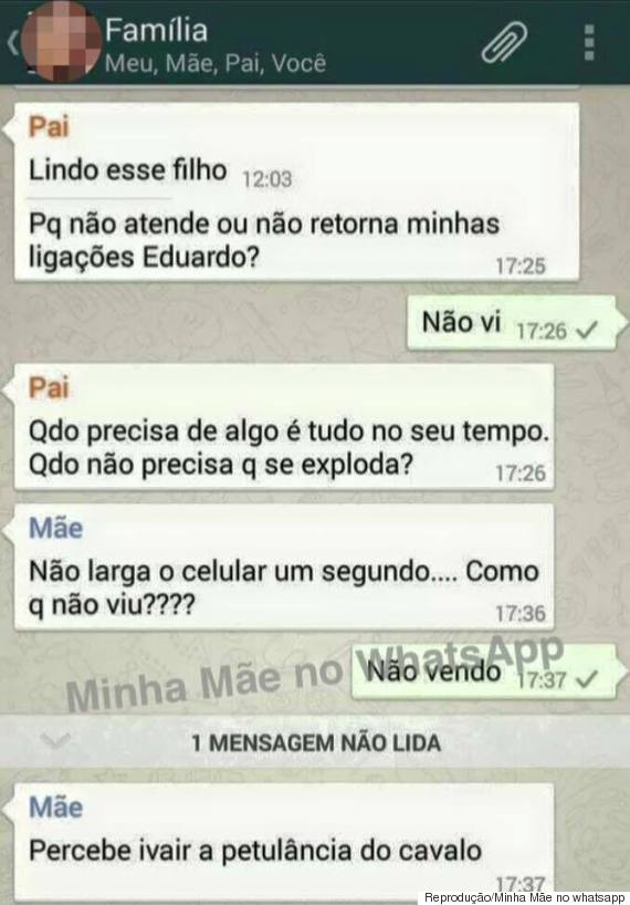 mãe whatsapp