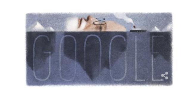 Das Google Doodle mit Sigmund Freud: Am 6. Mai wäre er 160 Jahre alt geworden
