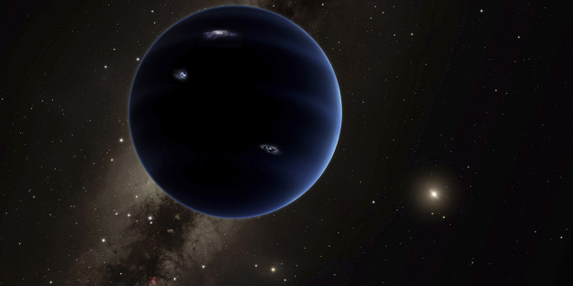 An artist's rendering shows the distant view from "Planet Nine" back towards the sun in this handout photo provided by California Institute of Technology (Caltech) in Pasadena, California, January 20, 2016. New research from Caltech astronomers suggests the solar system may be home to another big planet, this one located far beyond Pluto. An analysis published on Wednesday in The Astronomical Journal shows the planet, estimated to be about 10 times bigger than Earth, could be impacting the orbits of small icy bodies beyond Neptune. REUTERS/R. Hurt/Caltech/IPAC/Handout via Reuters