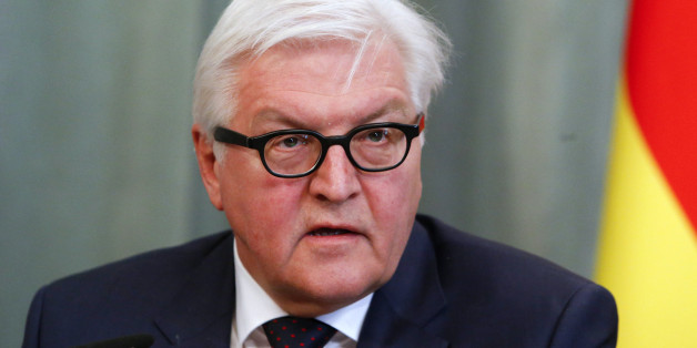German Foreign Minister Frank-Walter Steinmeier attends a news conference after a meeting with his Russian counterpart Sergei Lavrov (not pictured) in Moscow, Russia, March 23, 2016. REUTERS/Sergei Karpukhin