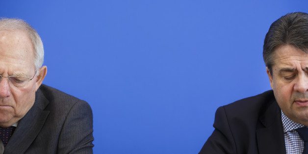Gabriel lässt Schäuble auflaufen: Koalitions-Krach um Griechenland-Rettung