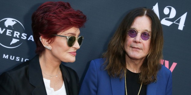 Sharon Osbourne, left, and Ozzy Osbourne arrive at the LA Premiere of "Amy" at The Theater at Arclight Cinemas Hollywood on Thursday, June 25, 2015, in Los Angeles. (Photo by Rich Fury/Invision/AP)