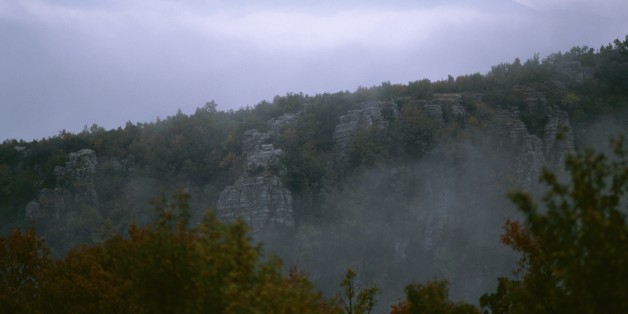 GREECE - AUGUST 04: Vikos gorge, Zagoria, Epirus, Greece. (Photo by DeAgostini/Getty Images)