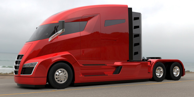 Le camion électrique Nikola One est clairement haut de gamme.