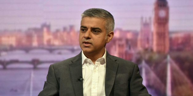 London's newly elected mayor Sadiq Khan appears on the BBC's Andrew Marr Show programe in a studio in London, Britain, May 8, 2016. REUTERS/Jeff Overs/Handout via Reuters ATTENTION EDITORS - FOR EDITORIAL USE ONLY. THIS IMAGE HAS BEEN SUPPLIED BY A THIRD PARTY. IT IS DISTRIBUTED, EXACTLY AS RECEIVED BY REUTERS, AS A SERVICE TO CLIENTS. NO ARCHIVES. NO RESALES.