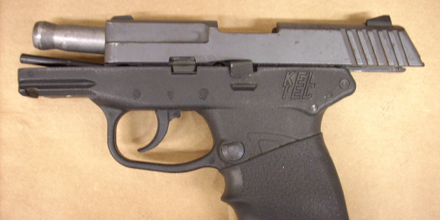 The handgun used in the shooting death of Trayvon Martin is seen this handout photo provided by the State Attorney's Office on May 17, 2012. Courtesy State Attorney's Office/Handout via REUTERS ATTENTION EDITORS - THIS IMAGE WAS PROVIDED BY A THIRD PARTY. EDITORIAL USE ONLY