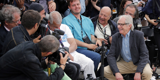 Quand Ken Loach réveille un photographe endormi à Cannes