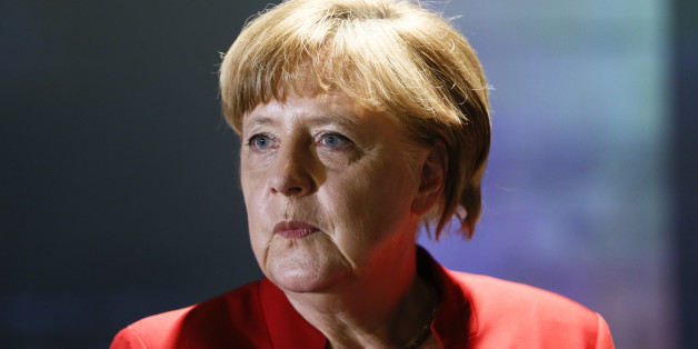 German Chancellor Angela Merkel attends the opening of the Europa Experience exhibition in the European House in Berlin, Germany, May 12, 2016. REUTERS/Hannibal Hanschke
