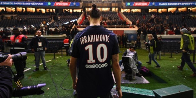 Zlatan Ibrahimovic après PSG-Nantes le 14 mai 2016
