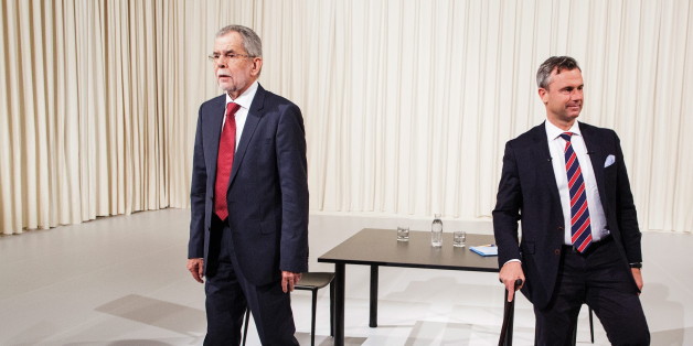 Ein TV-Duell zwischen den österreichischen Präsidentschaftskandidaten endete im Eklat