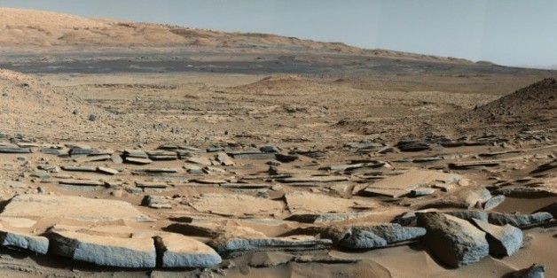 Image transmise par la Nasa le 9 octobre 2015 prise par le robot Curiosity sur Mars