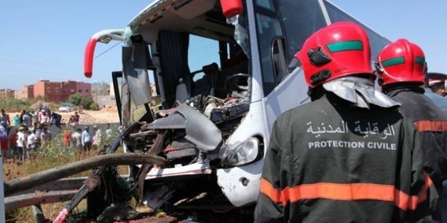 Un autocar se renverse près de Mohammedia et fait 4 morts et 34 blessés