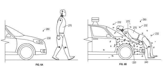 L'étrange brevet pour la Google car en cas d'accident.
