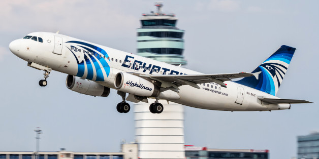 This August 21, 2015 photo shows an EgyptAir Airbus A320 with the registration SU-GCC taking off from Vienna International Airport, Austria. Egyptian aviation officials said on Thursday May 19, 2016 that an EgyptAir plane with the registration SU-GCC, traveling from Paris to Cairo with 66 passengers and crew on board has crashed off the Greek island of Karpathos. Meanwhile, Egypt's chief prosecutor Nabil Sadek says he has ordered an "urgent investigation" into crash. Sadek instructed the National Security Prosecutor to open an "extensive investigation" in the incident. (AP Photo/Thomas Ranner)