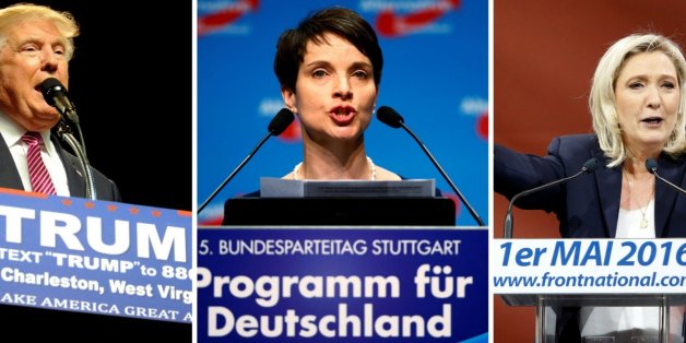Trump, Petry und Le Pen