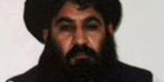 Taliban leader Mullah Akhtar Mohammad Mansour is seen in this undated handout photograph by the Taliban. Taliban Handout/Handout via Reuters/File Photo ATTENTION EDITORS - THIS PICTURE WAS PROVIDED BY A THIRD PARTY. REUTERS IS UNABLE TO INDEPENDENTLY VERIFY THE AUTHENTICITY, CONTENT, LOCATION OR DATE OF THIS IMAGE. THIS PICTURE IS DISTRIBUTED EXACTLY AS RECEIVED BY REUTERS, AS A SERVICE TO CLIENTS. FOR EDITORIAL USE ONLY. NOT FOR SALE FOR MARKETING OR ADVERTISING CAMPAIGNS. TPX IMAGES OF